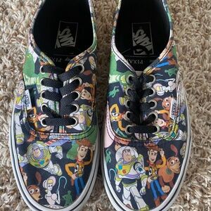 Vans Black Multicolor Toy Story Sneakers